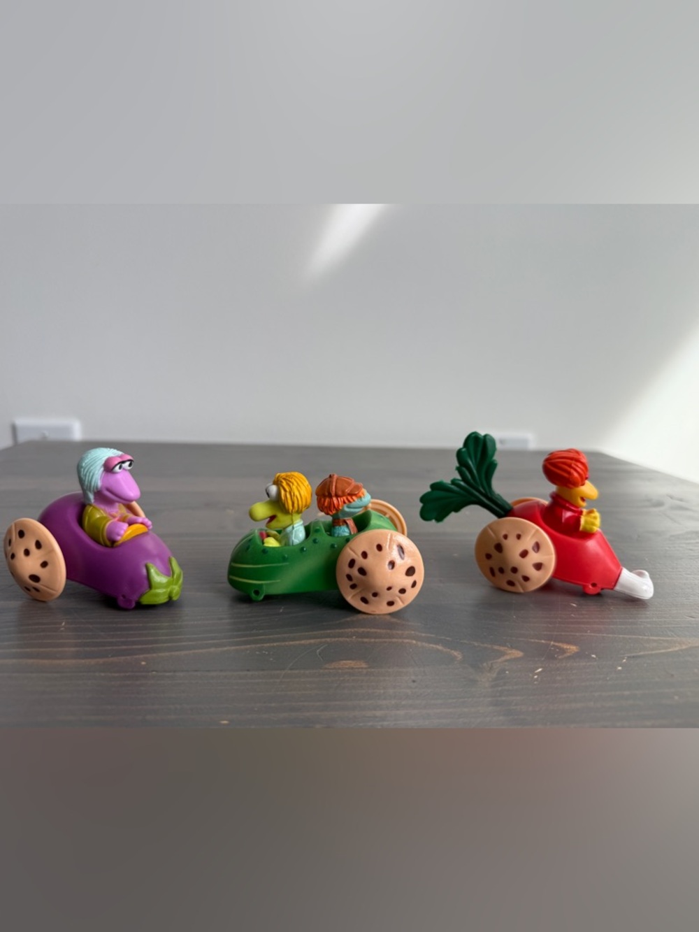 Vintage Fraggle Rock Mc Donald’s 
toys x 3